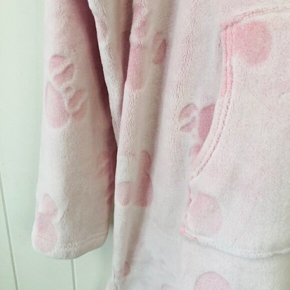 Disney Womens Super Soft Hooded Pull Over Robe or Pajamas with Kangaroo Pocket - Picture 6 of 9